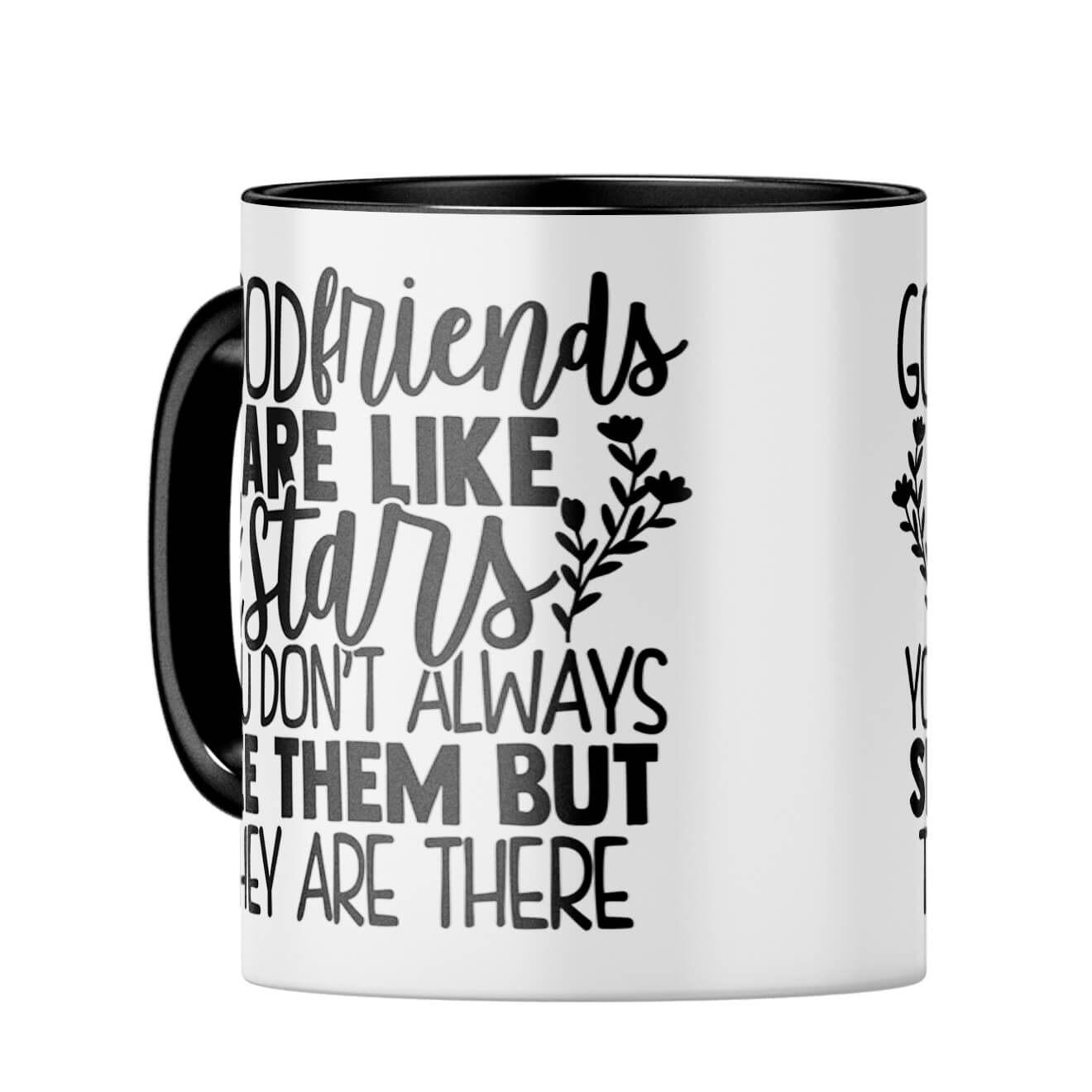 Good Friends Are Like Stars Coffee Mug