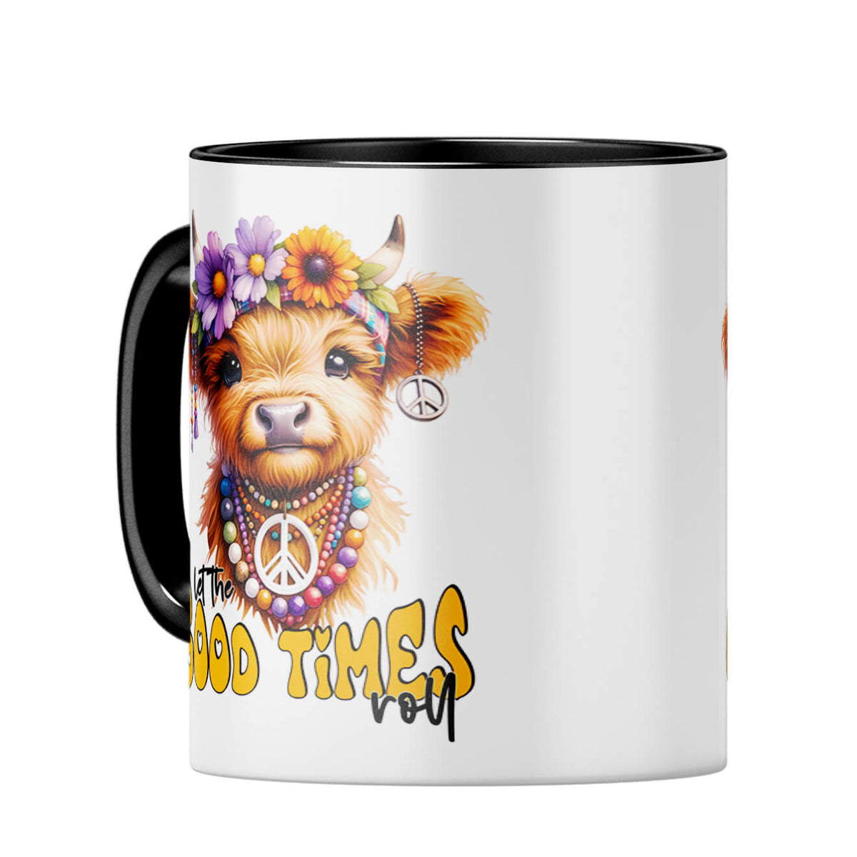Good Times Roll Coffee MugC-Black