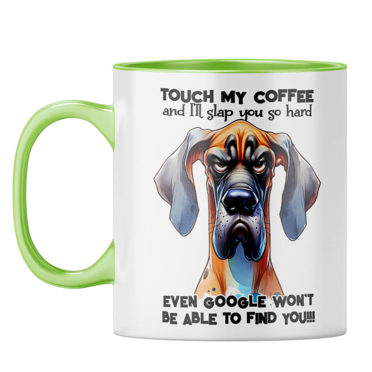 Google Wont Be Able to Find You Coffee Mug Light Green