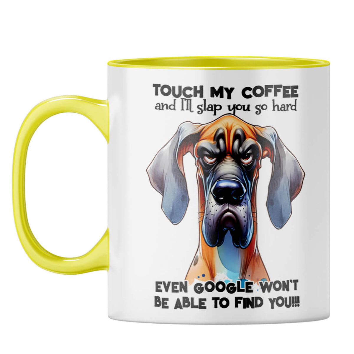 Google Wont Be Able to Find You Coffee Mug Yellow