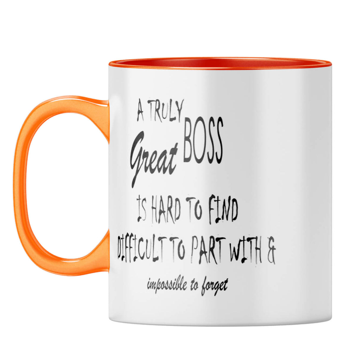 Great Boss Coffee Mug Orange