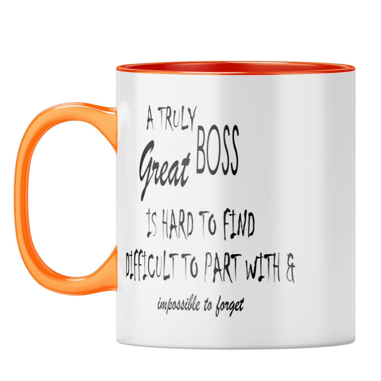 Great Boss Coffee Mug Orange