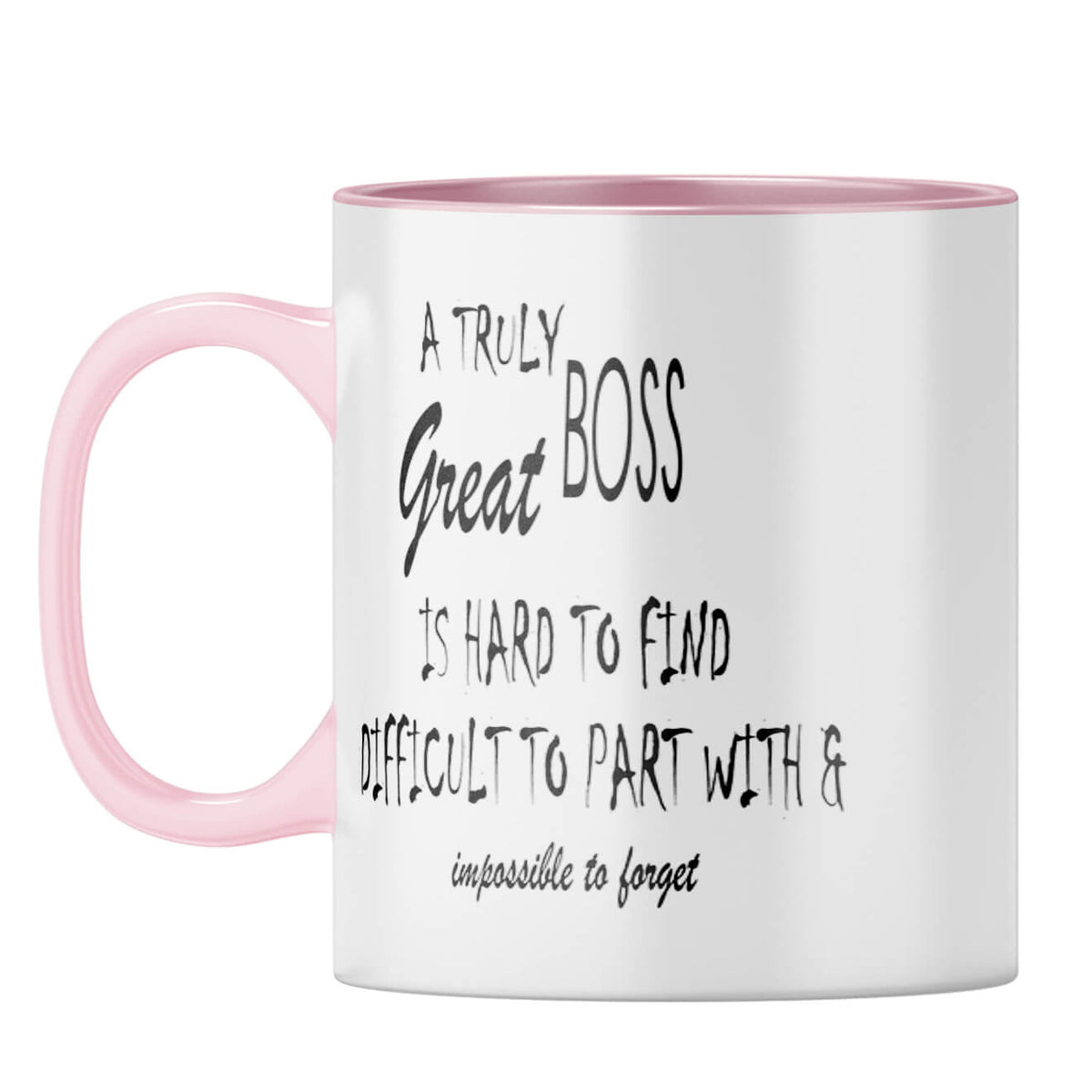 Great Boss Coffee Mug Pink