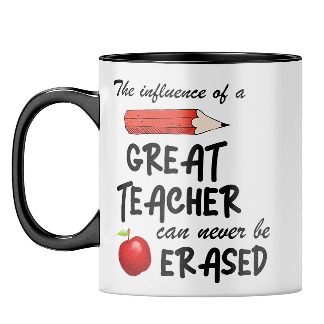 Great Teacher Coffee Mug Black
