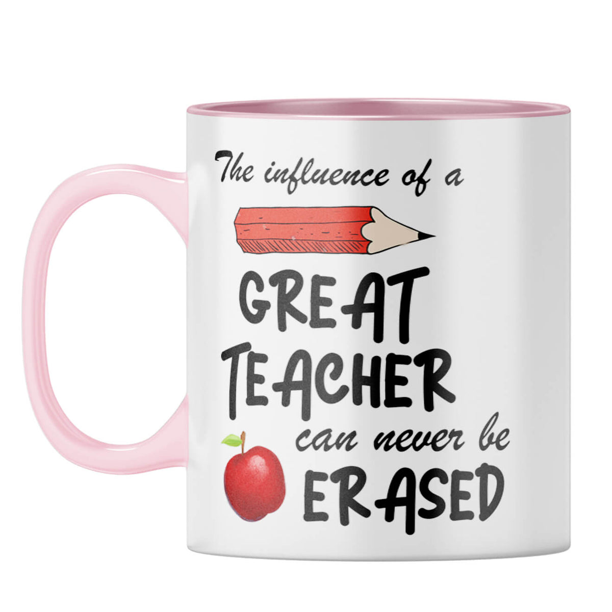 Great Teacher Coffee Mug Pink