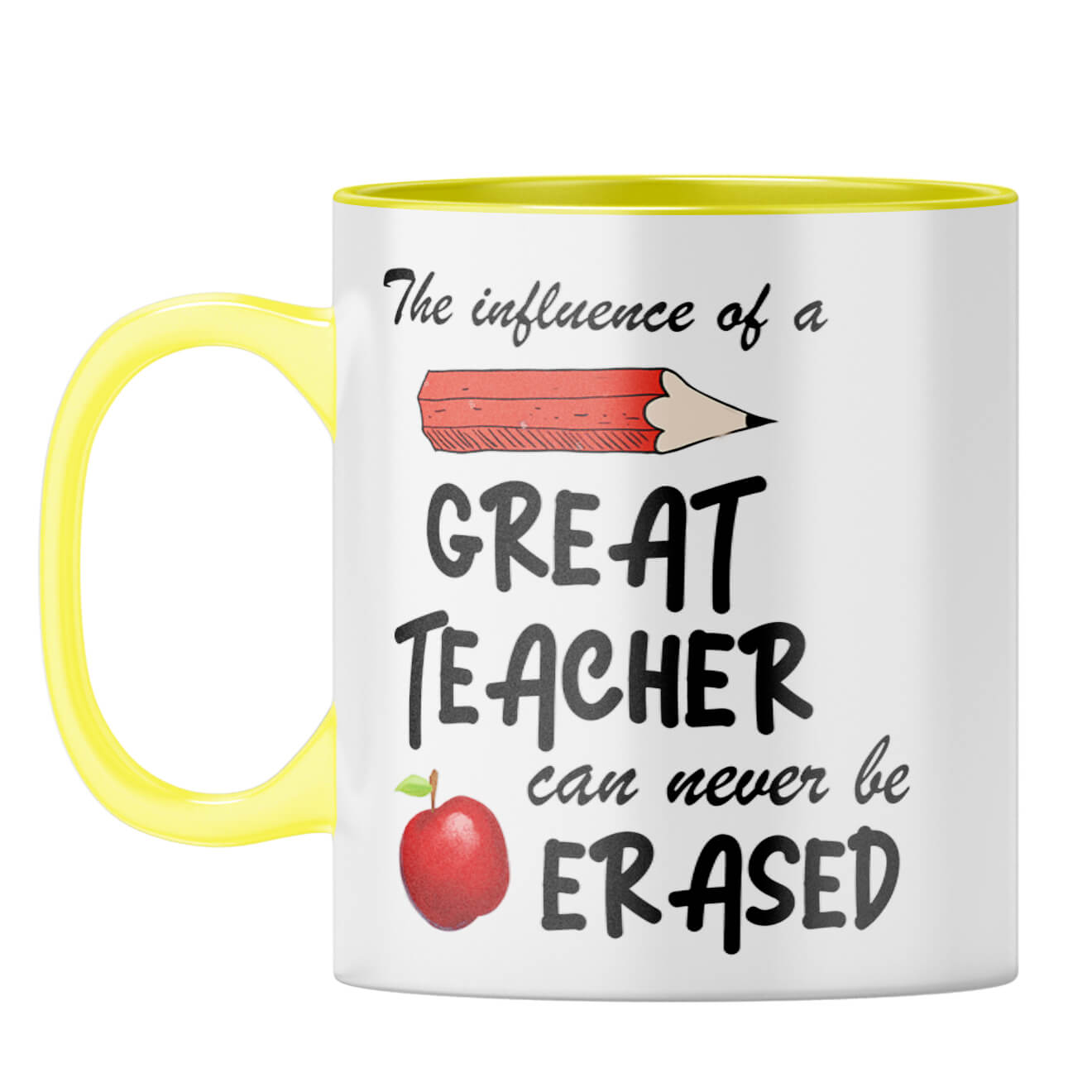 Great Teacher Coffee Mug Yellow