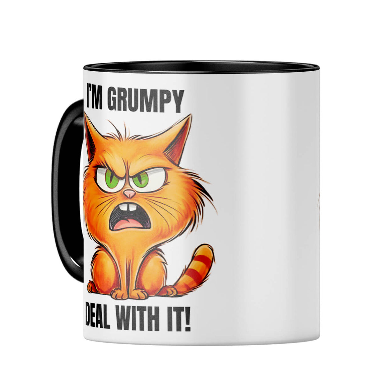 Grumpy Coffee MugC-Black