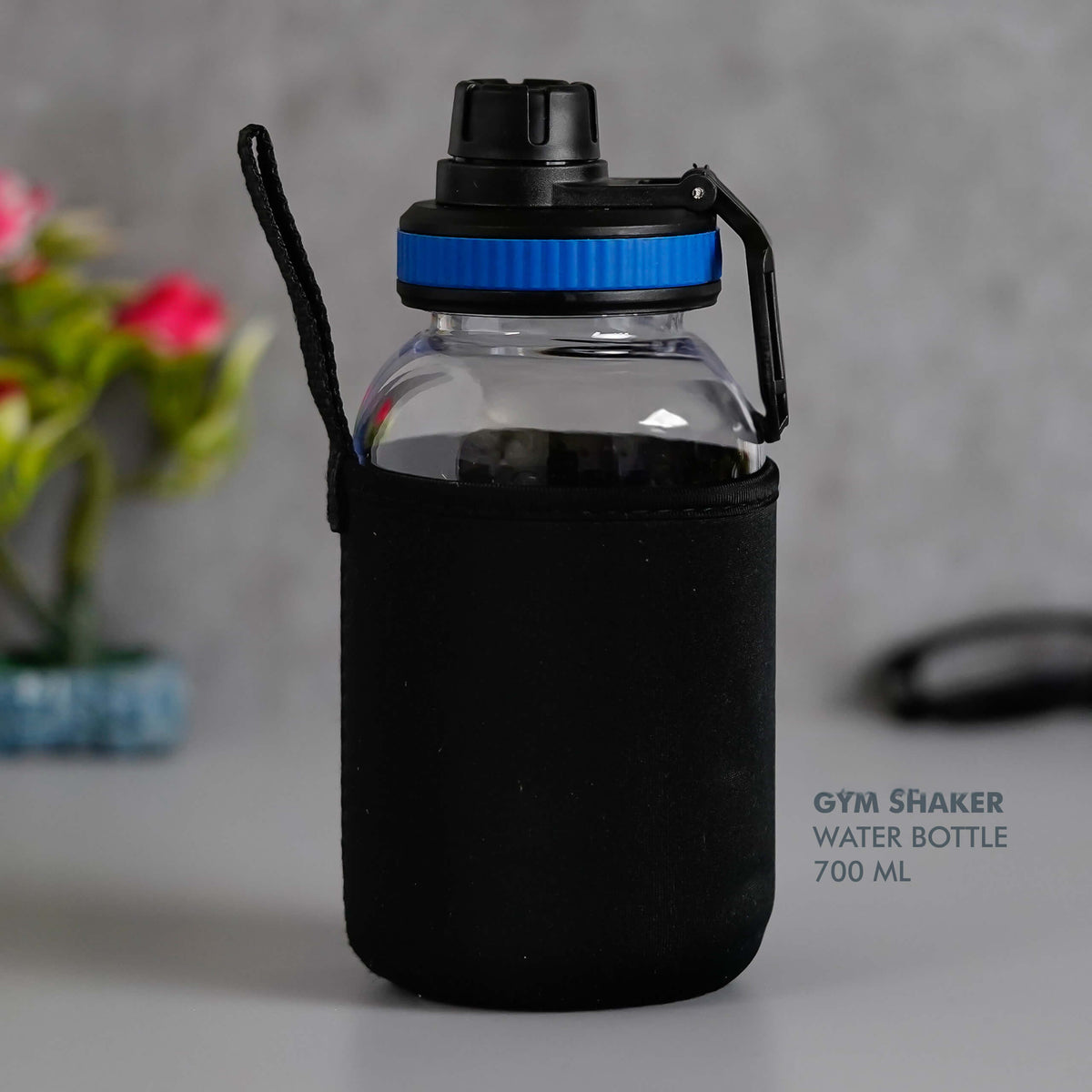 Gym Shaker - Blue, 700 ML