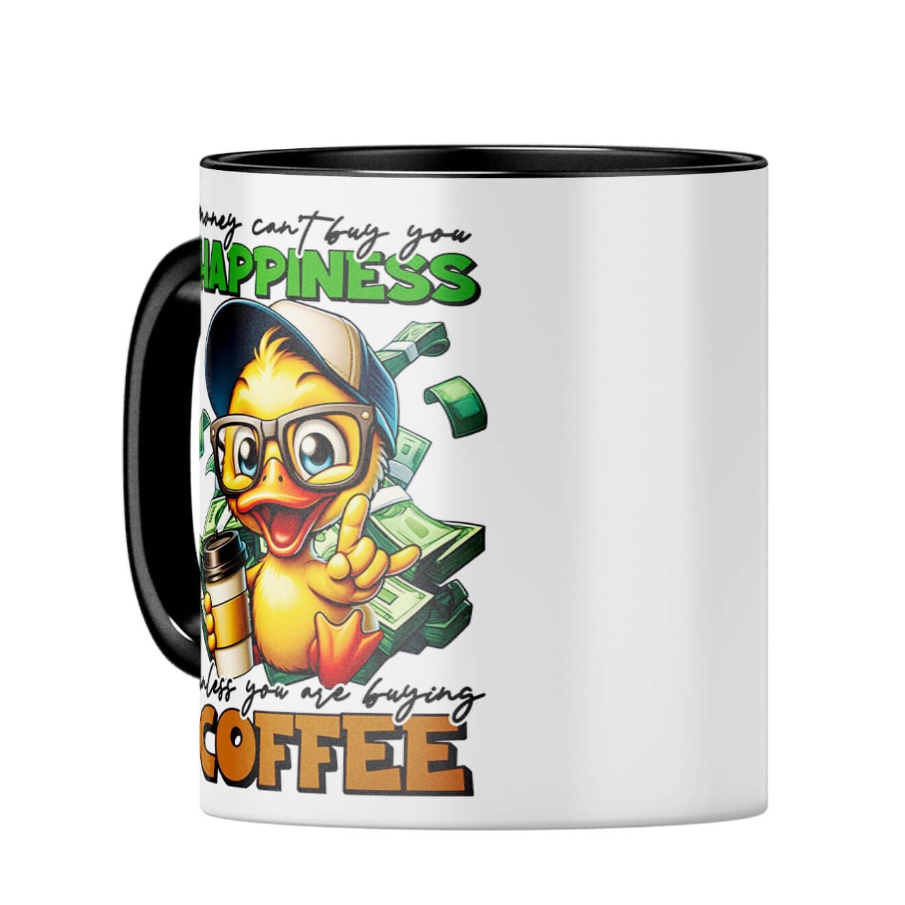 Happiness is Coffee Coffee Mug