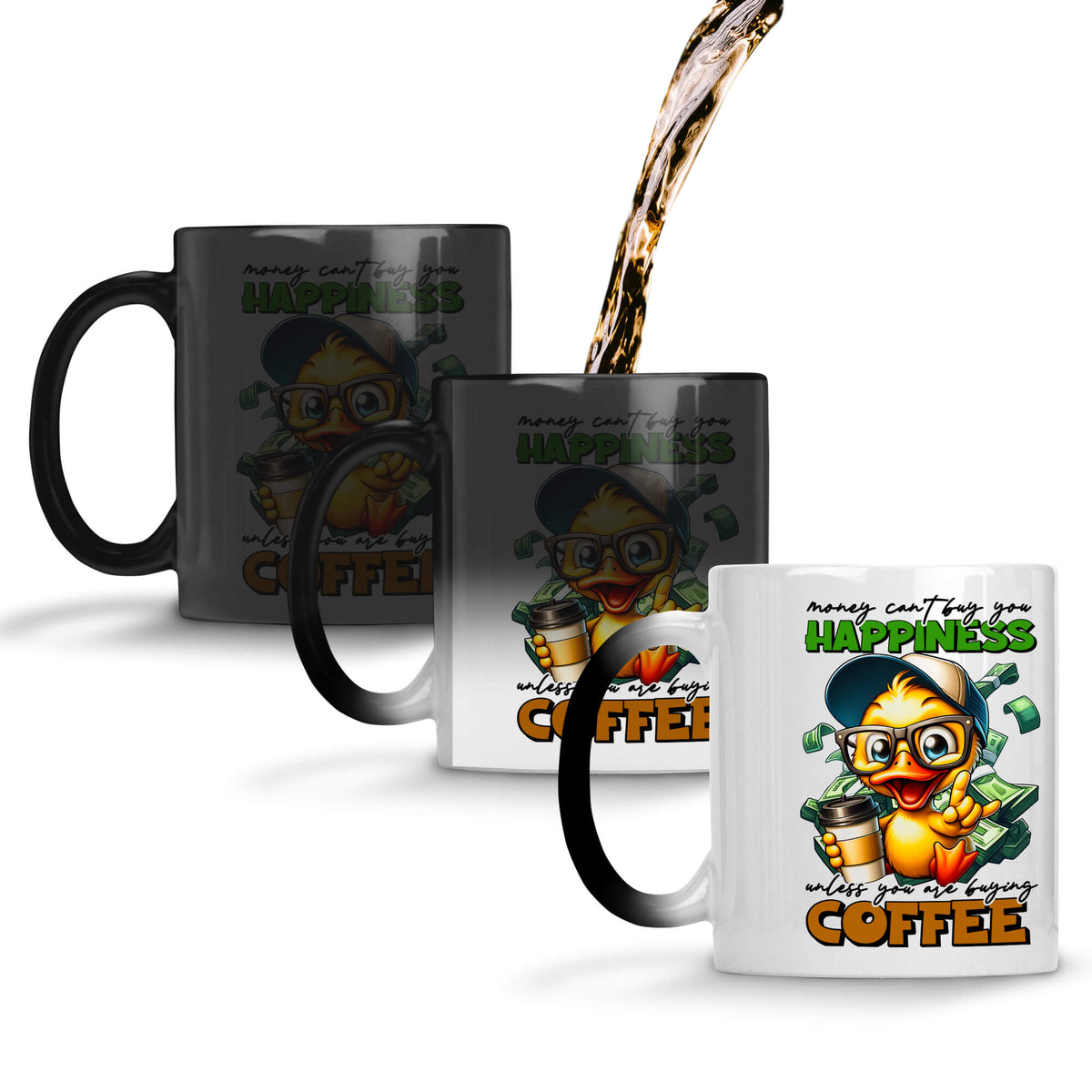 Happiness is Coffee Coffee Mug Magic