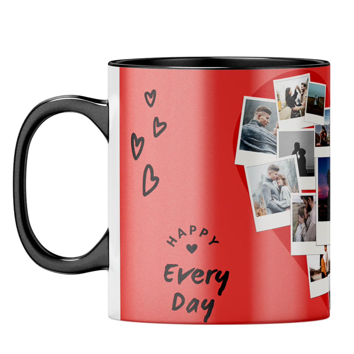 Happy Every Day Coffee MugF-Black