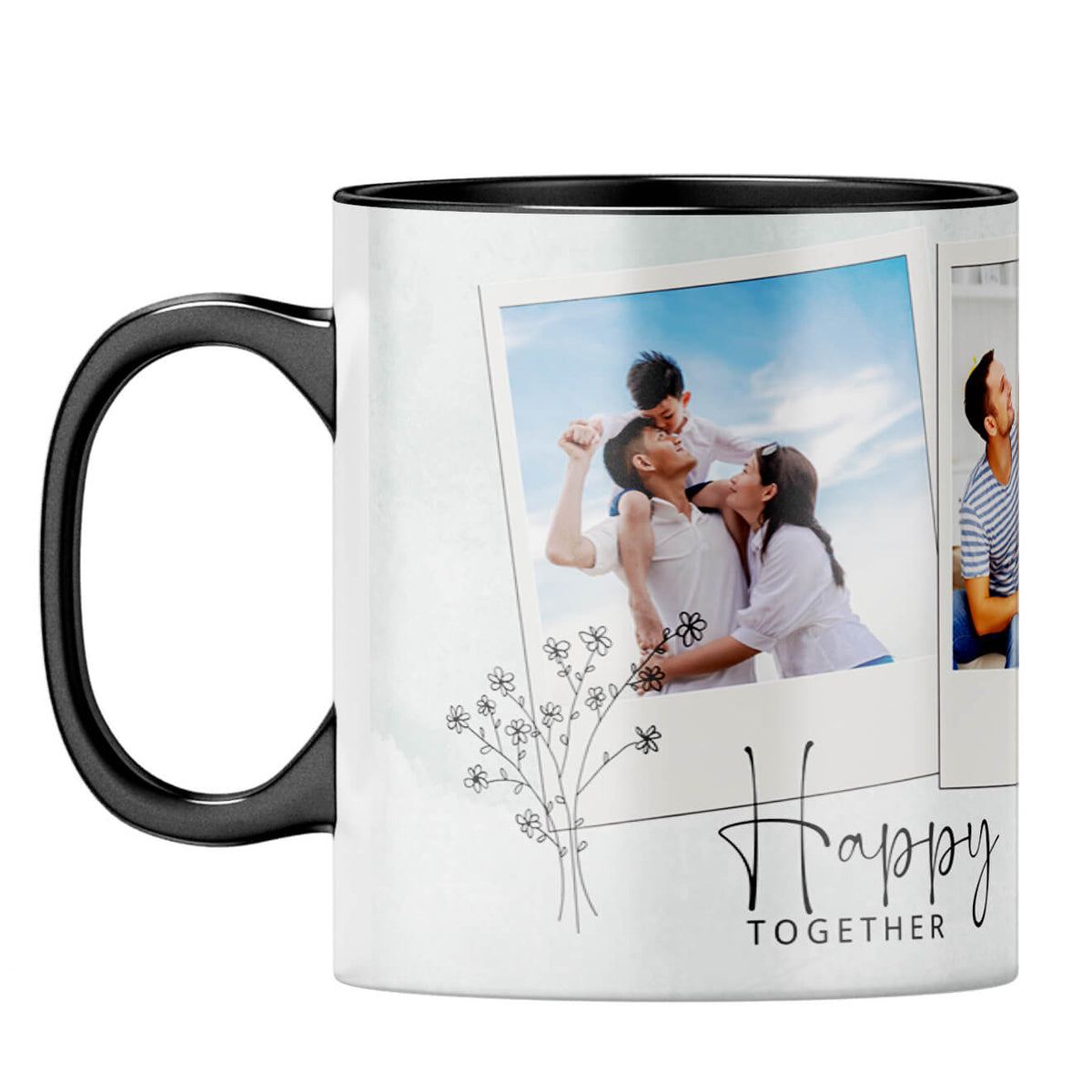 Happy Together Coffee MugF-Black