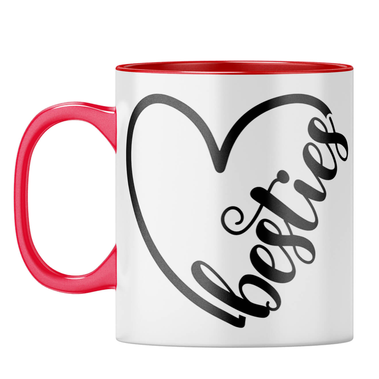 Heart Besties Coffee Mug