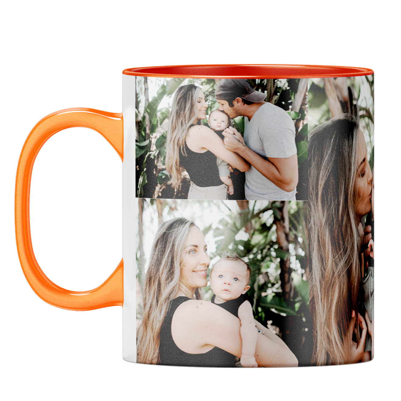 Holiday Wishes Coffee Mug Orange