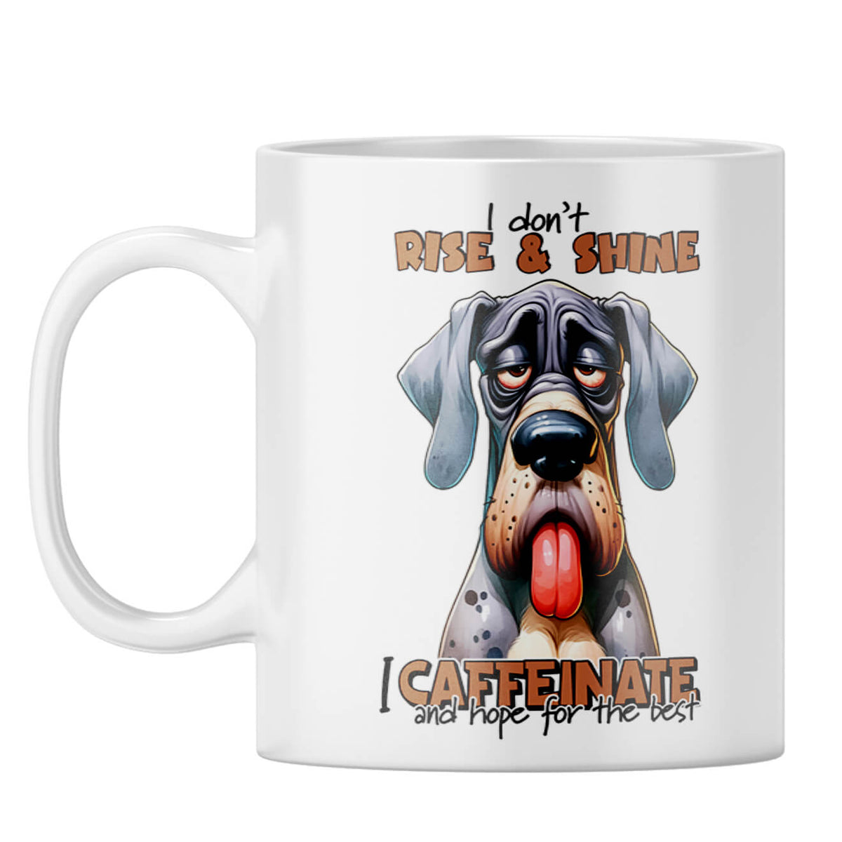 Hope for the Best Coffee Mug White