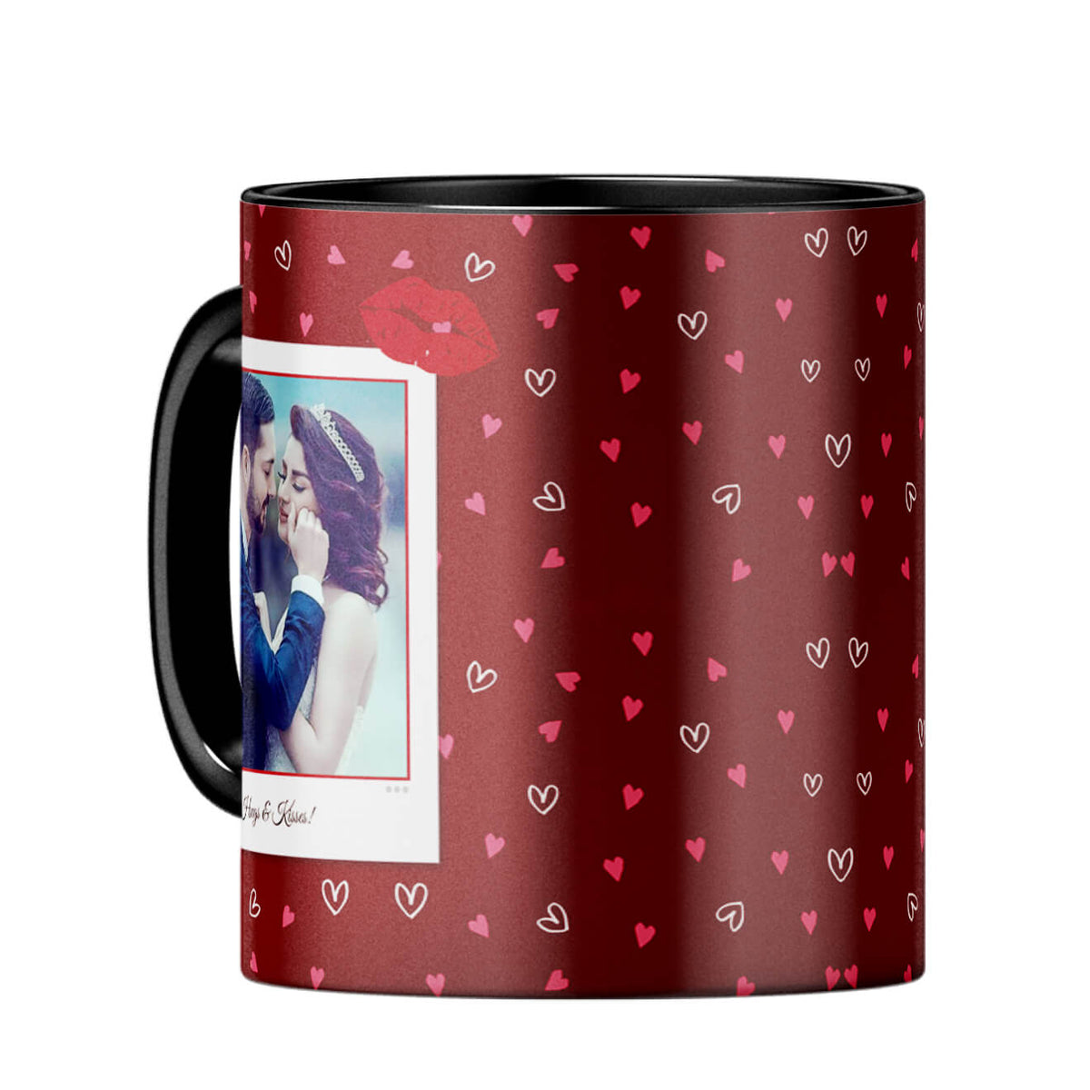 Hugs n Kisses Coffee MugC-Black