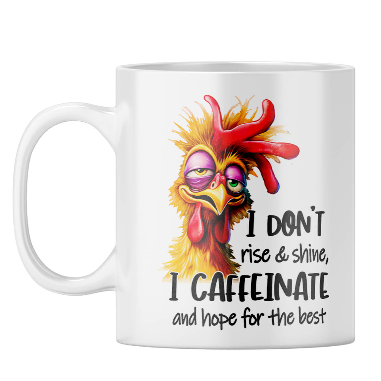 I Caffeinate Coffee Mug White