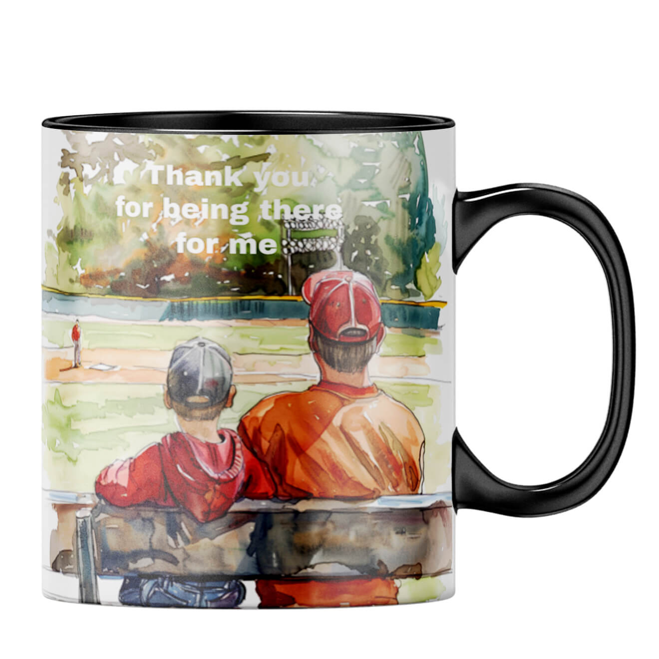 I Love Hanging Out with You Dad Coffee MugB-Black
