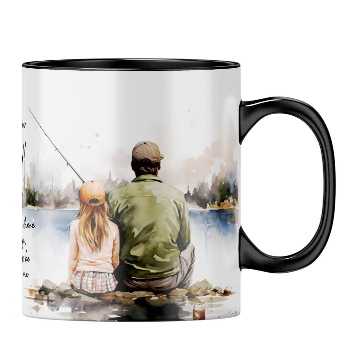 I Love You Dad Coffee MugB-Black