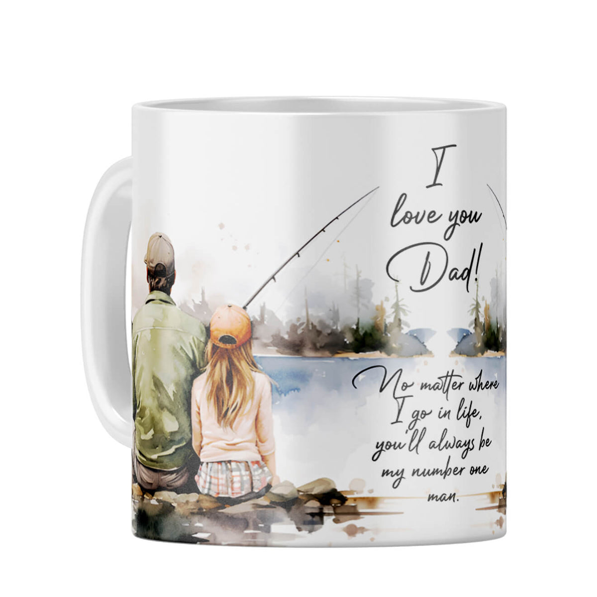 I Love You Dad Coffee Mug