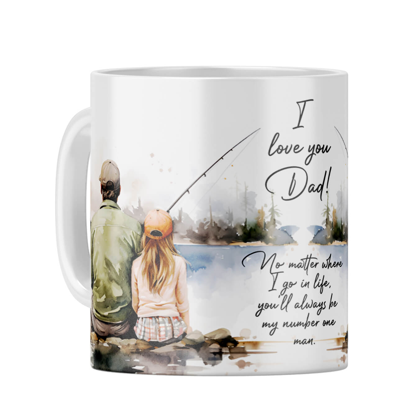 I Love You Dad Coffee Mug