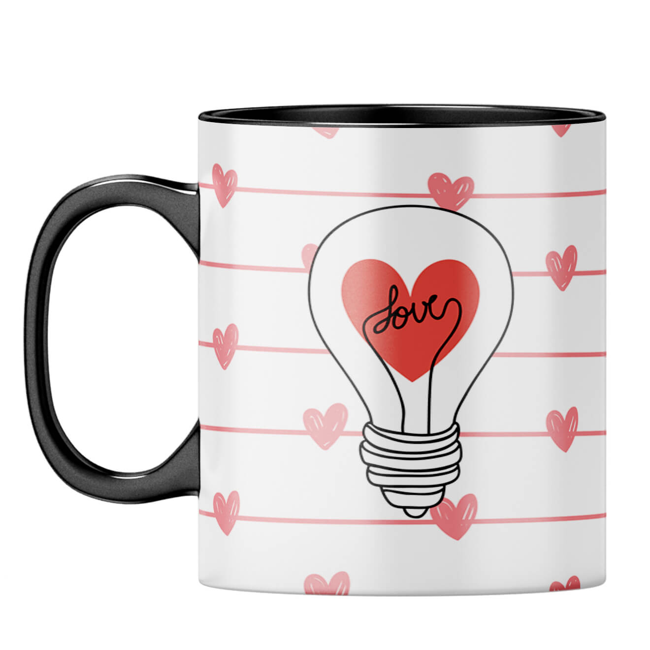 Idea of Love Coffee Mug Black