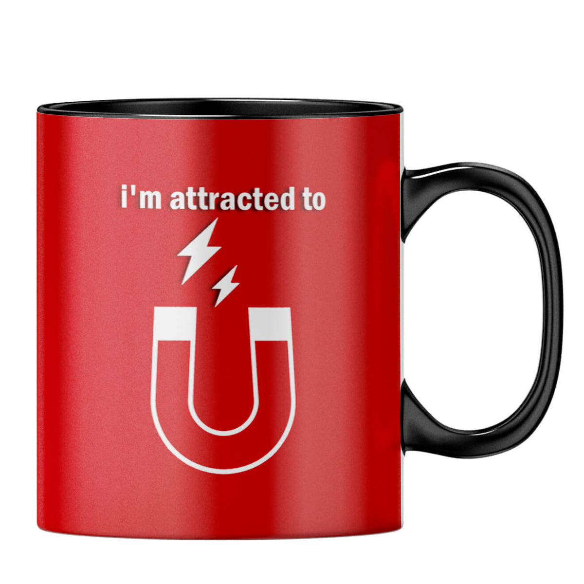 I'm Attracted to You Coffee MugB-Black