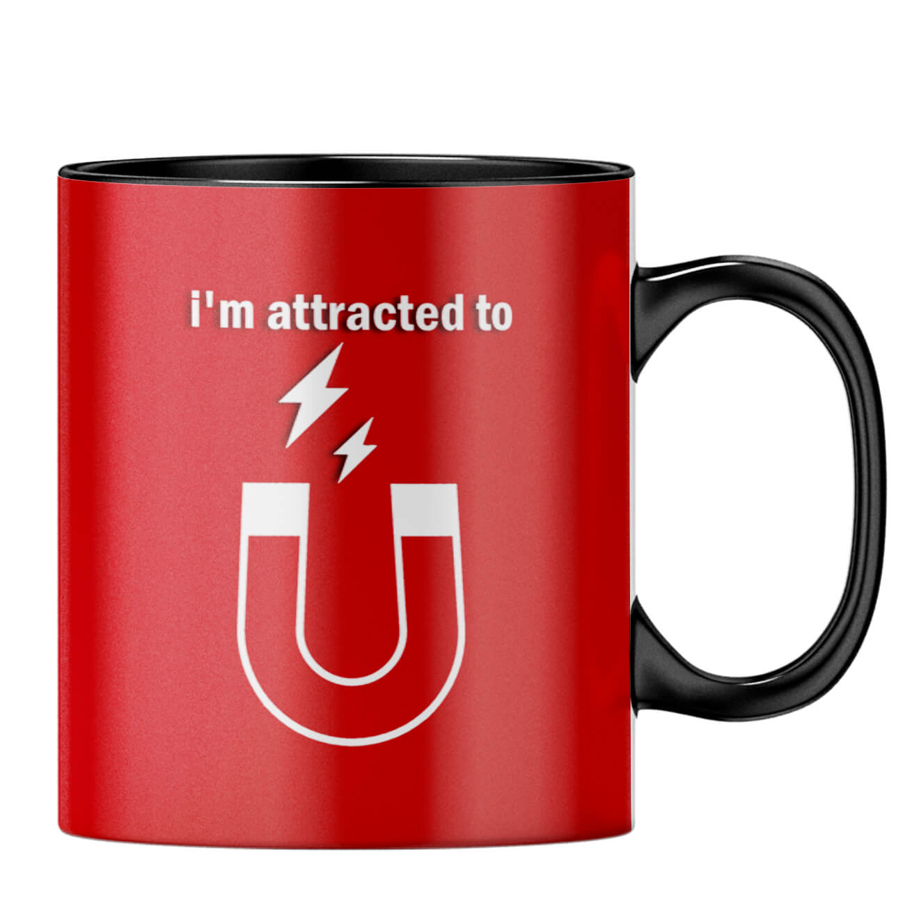 I'm Attracted to You Coffee MugB-Black
