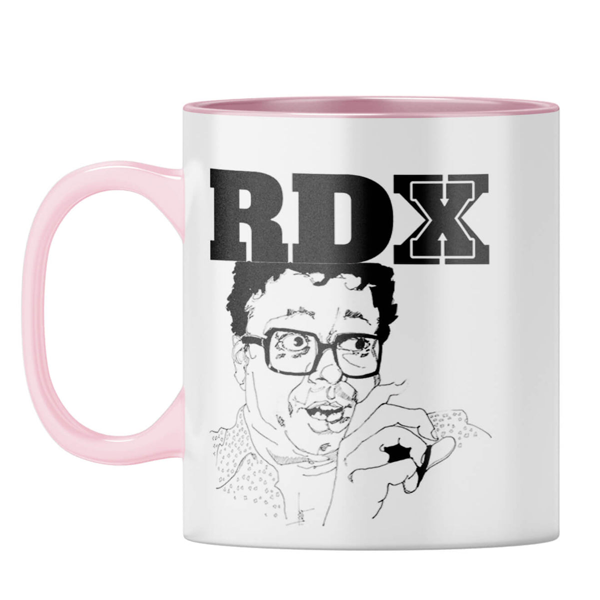 Indro's Art Burman Da Coffee Mug Pink