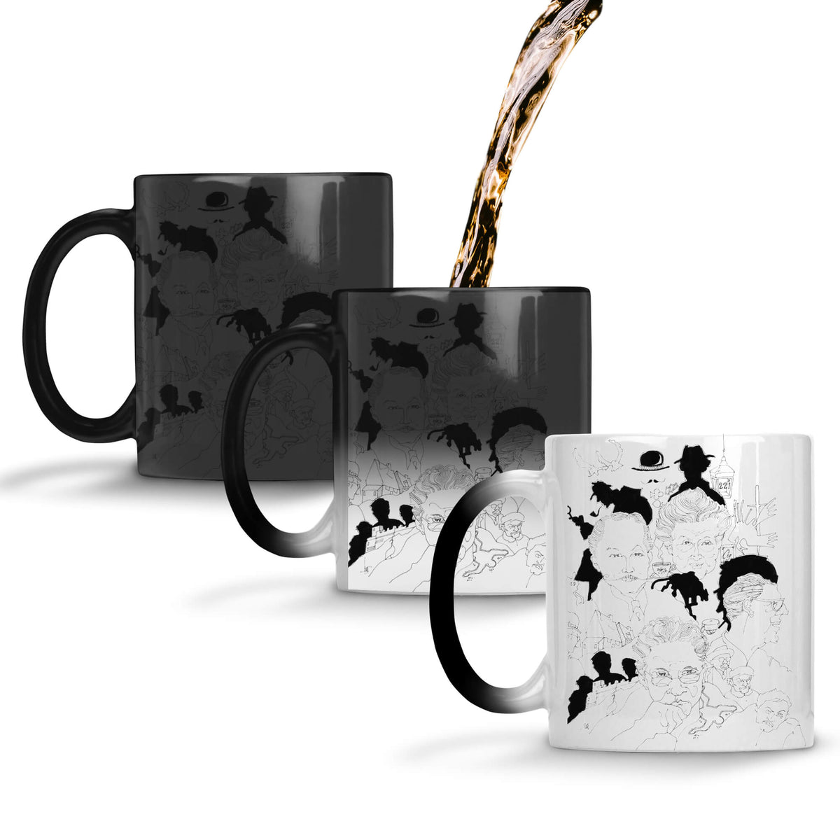 Indro's Art Great Detectives Coffee Mug Magic
