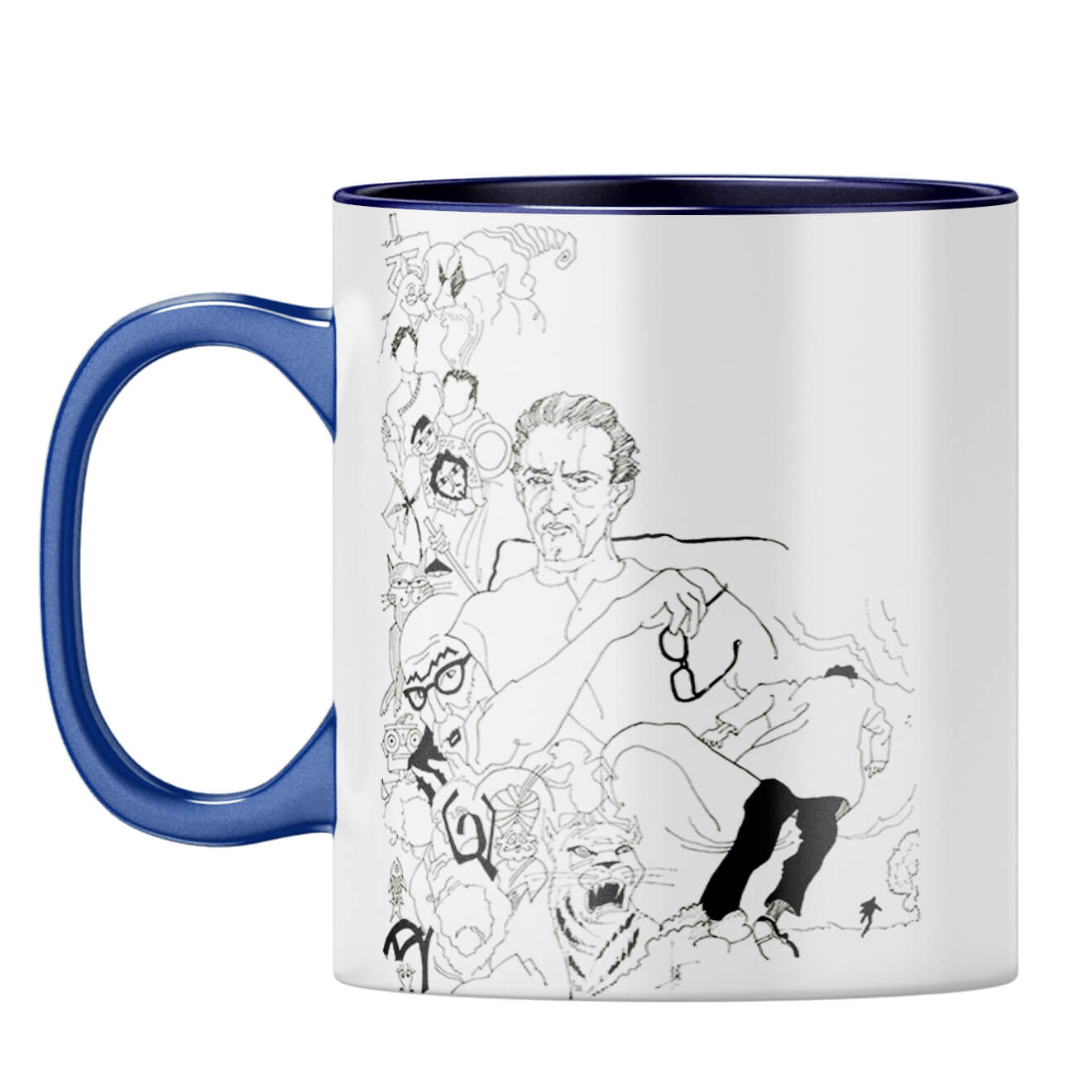 Indro's Art Satyajit Ray Coffee Mug