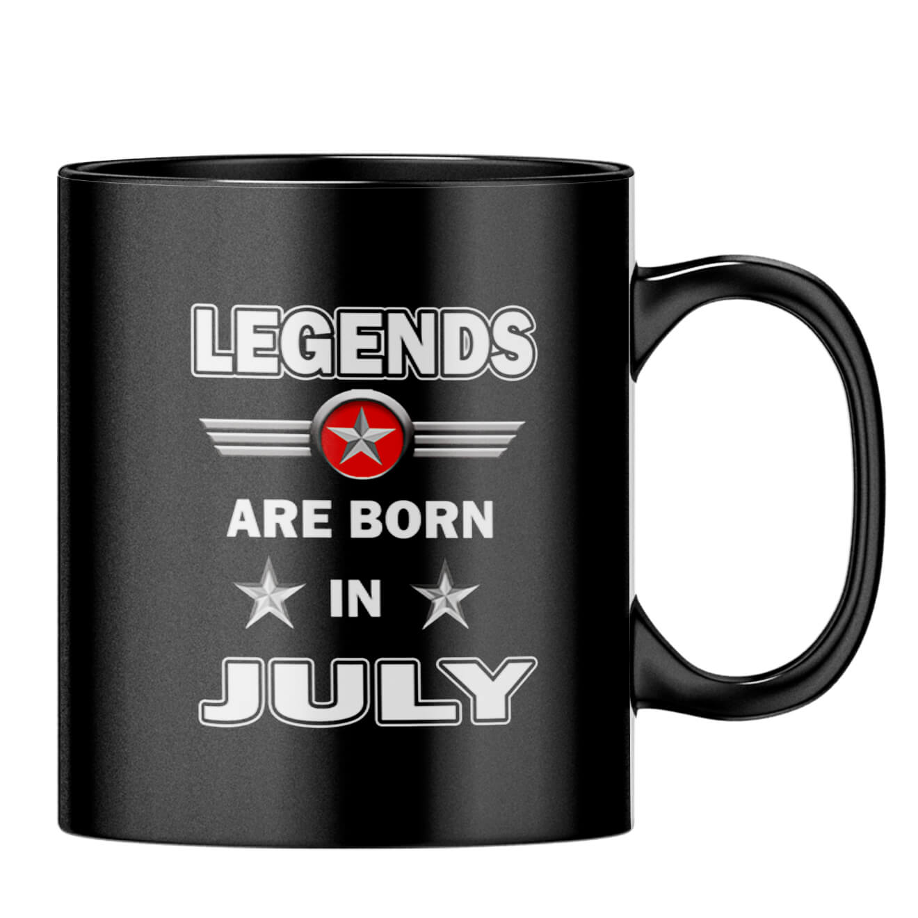 July Legends Coffee MugB-Black