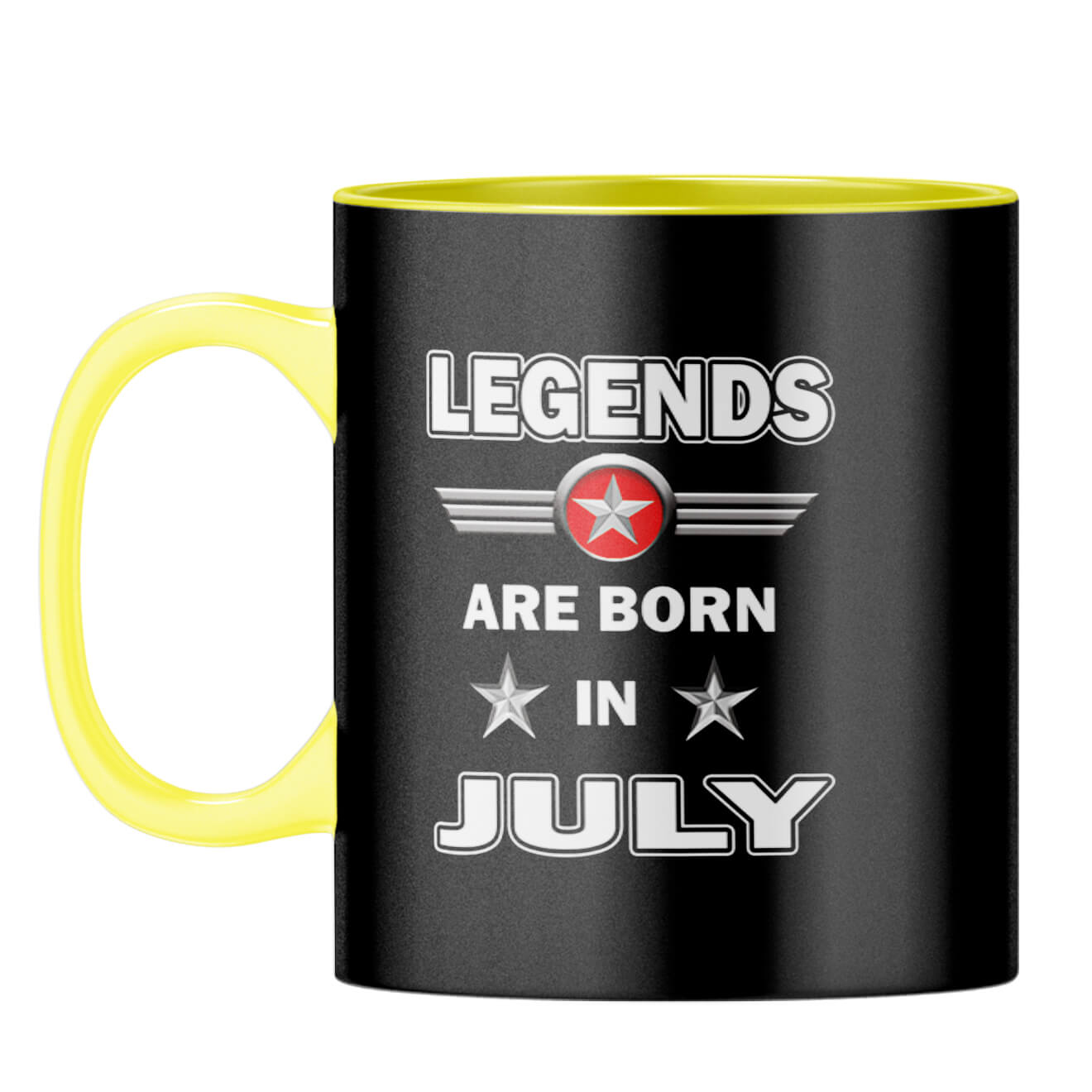 July Legends Coffee Mug Yellow