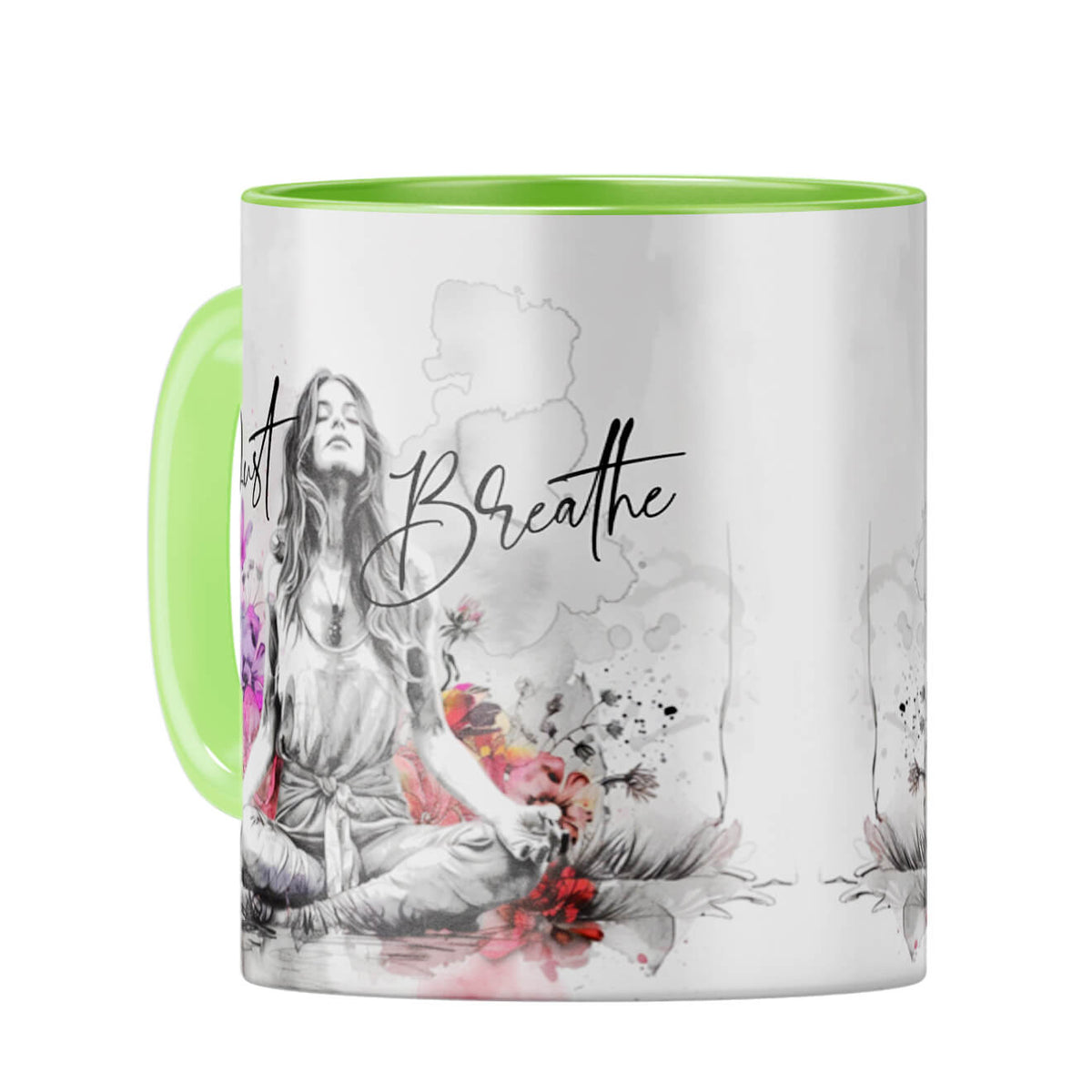 Just Breathe Coffee Mug
