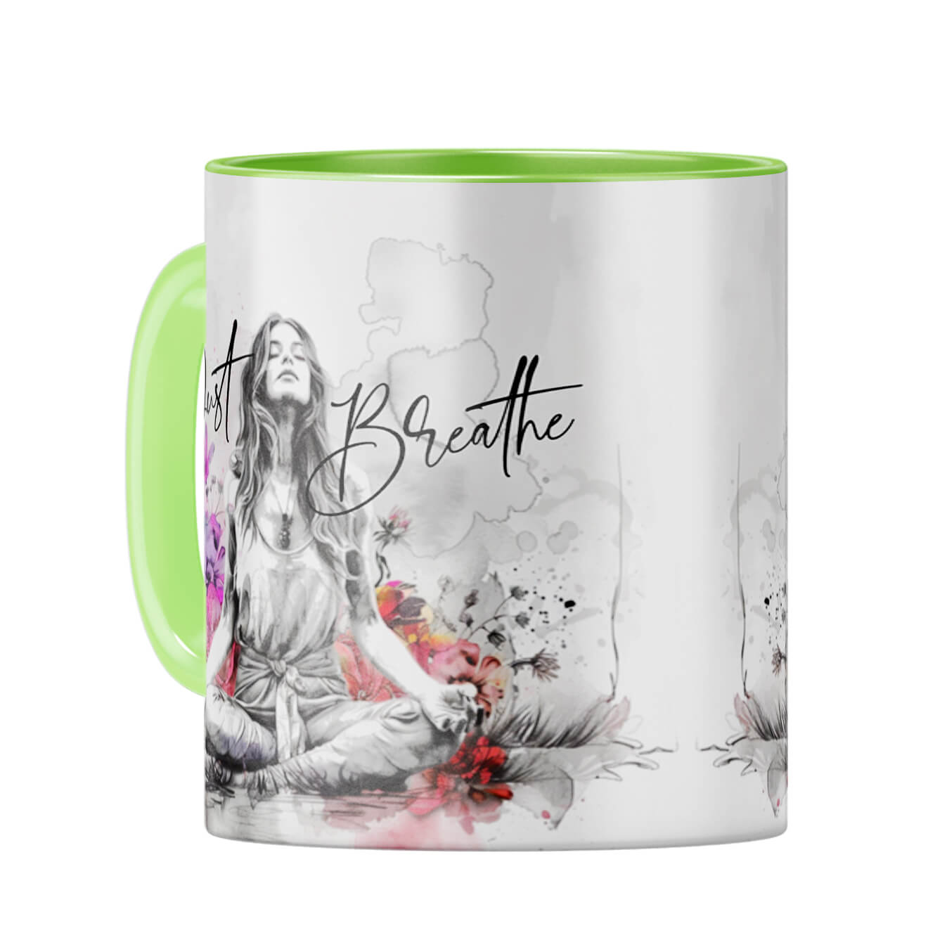 Just Breathe Coffee Mug