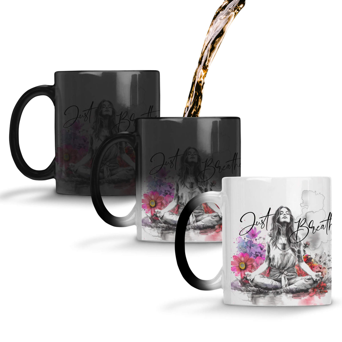 Just Breathe Coffee Mug Magic
