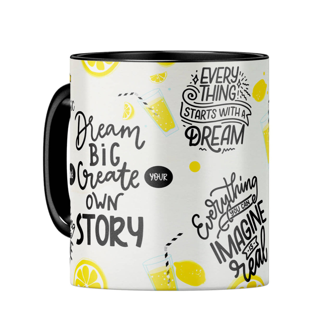 Keep On Dreaming Mug Coffee Mug Black