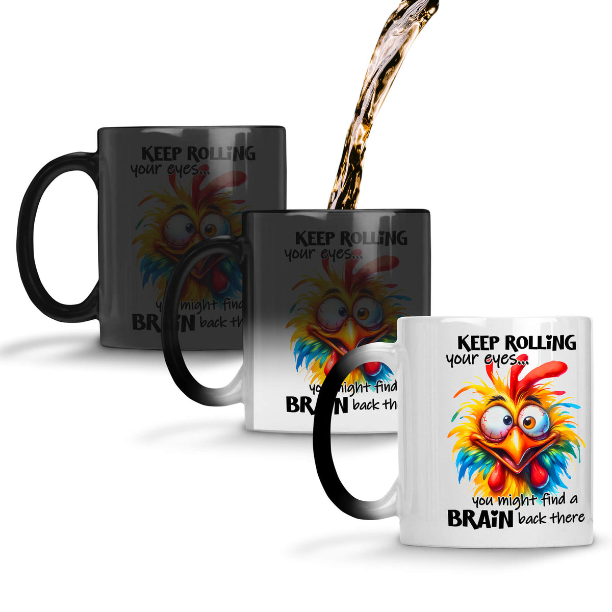 Keep Rolling Your Eyes Coffee Mug Magic