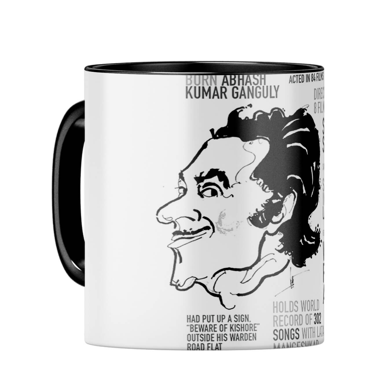 Kishore Kumar Coffee Mug Black
