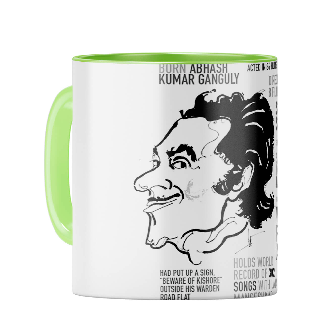 Kishore Kumar Coffee Mug Light Green