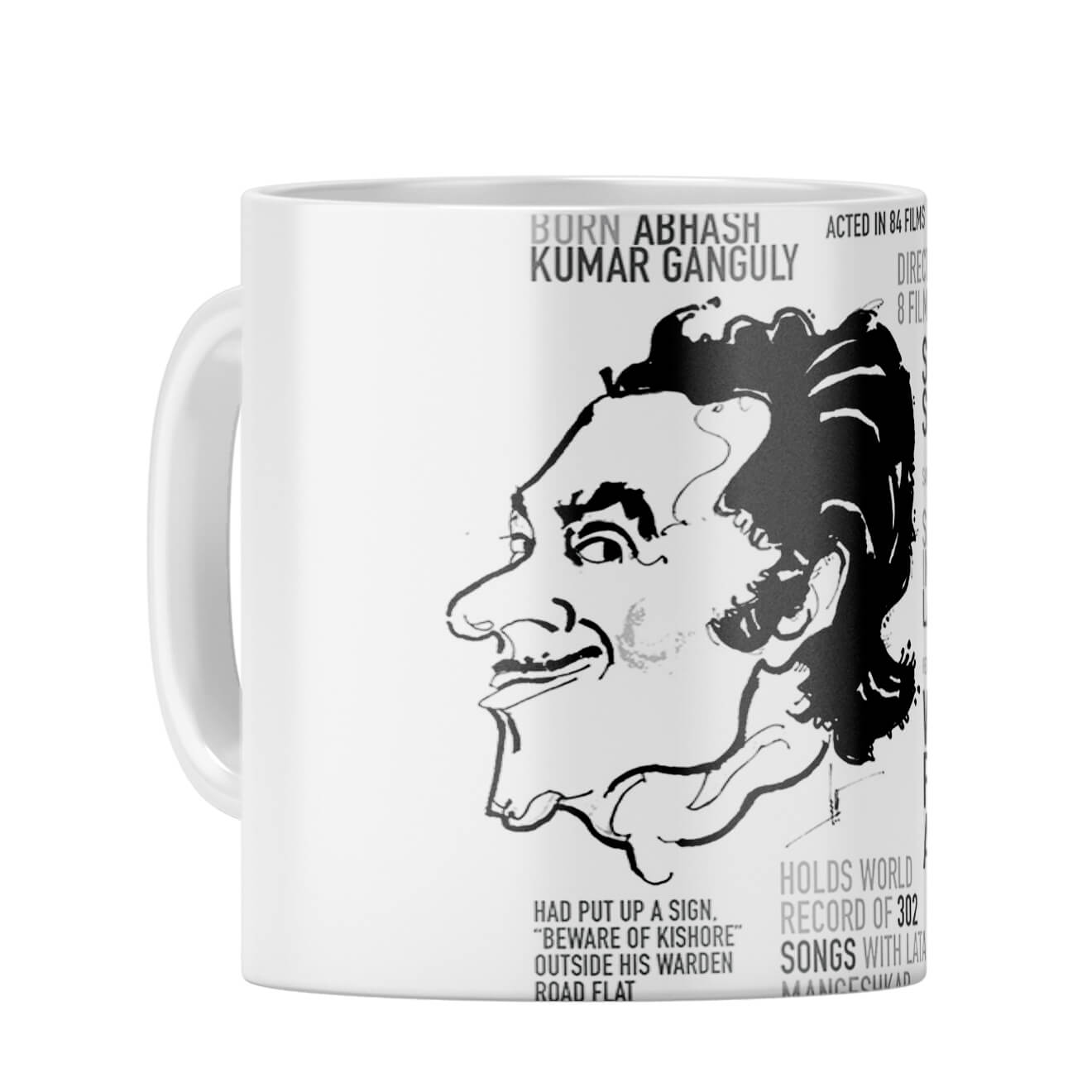 Kishore Kumar Coffee Mug White