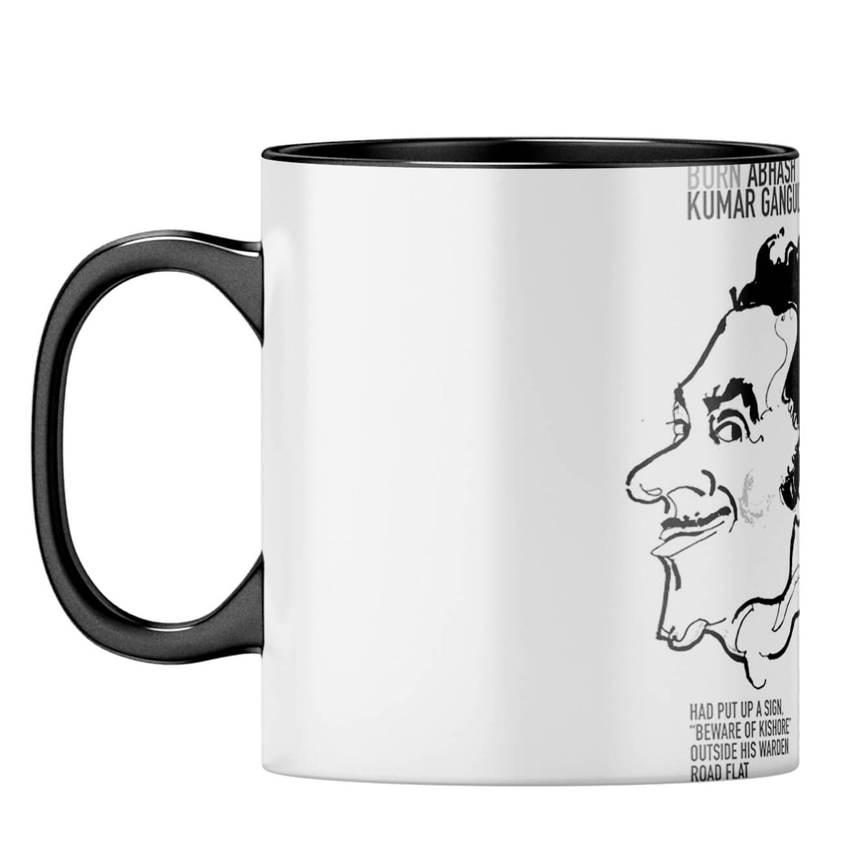 Kishore Kumar Coffee MugF-Black