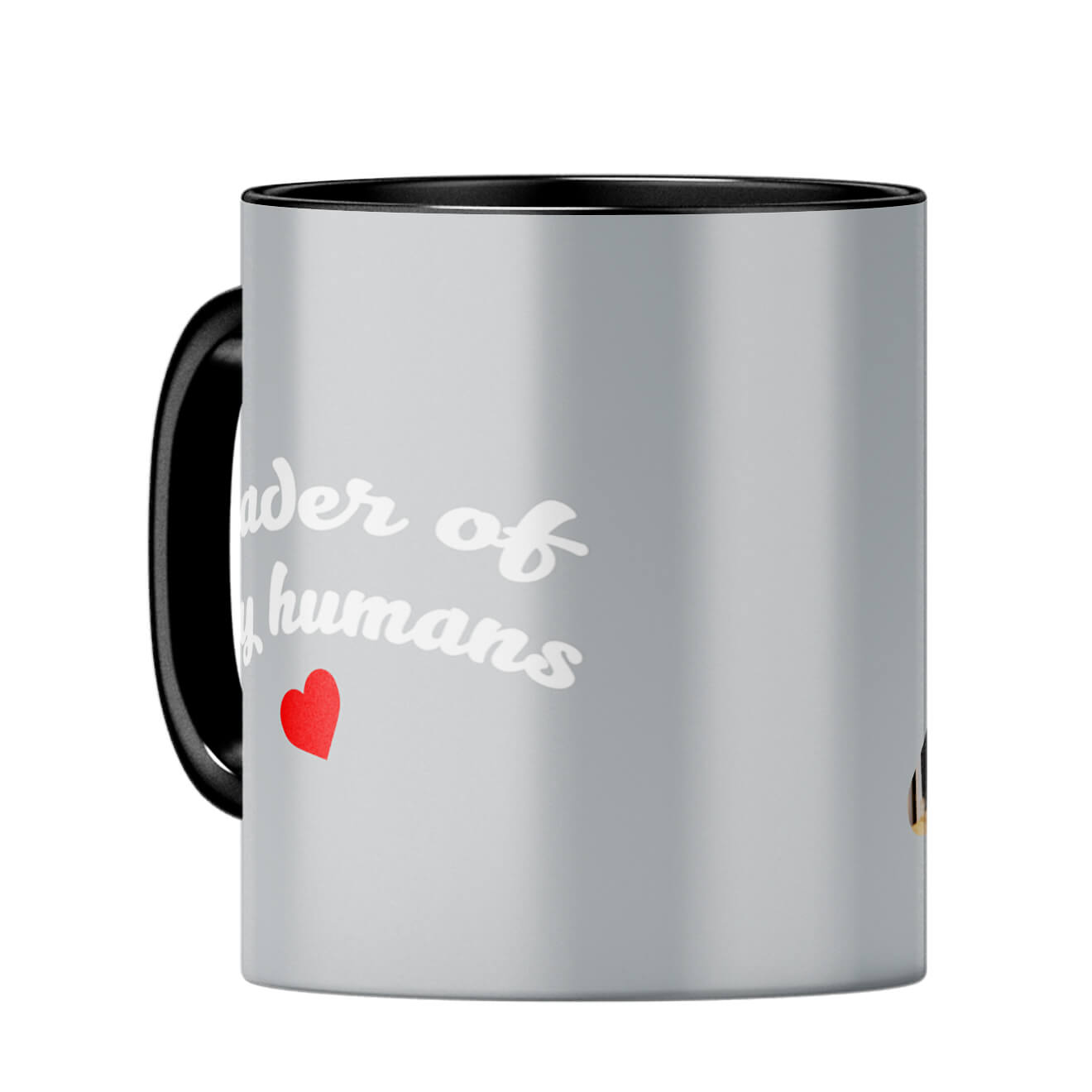 Leader of Tiny Human Coffee MugC-Black