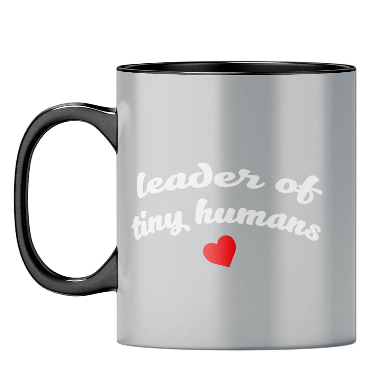 Leader of Tiny Human Coffee Mug Black
