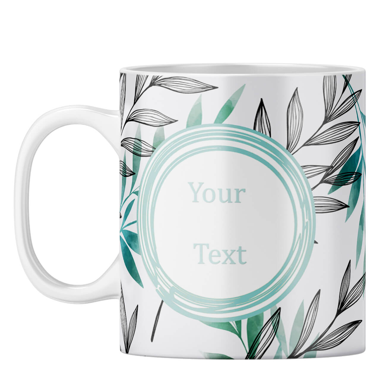 Leafy Coffee Mug