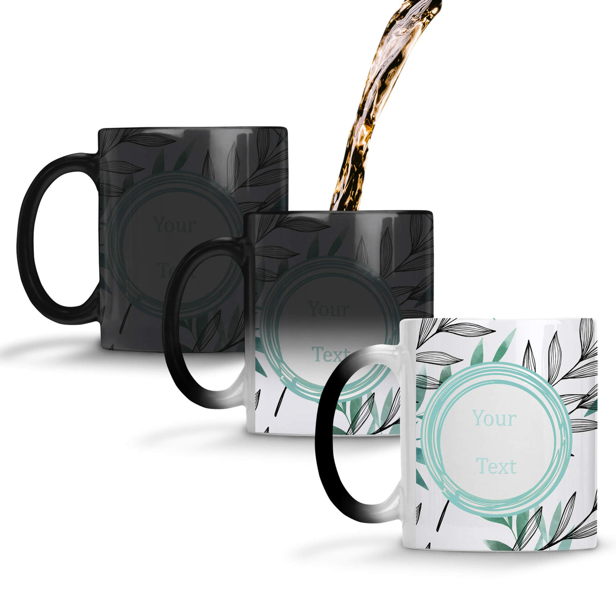 Leafy Coffee Mug Magic