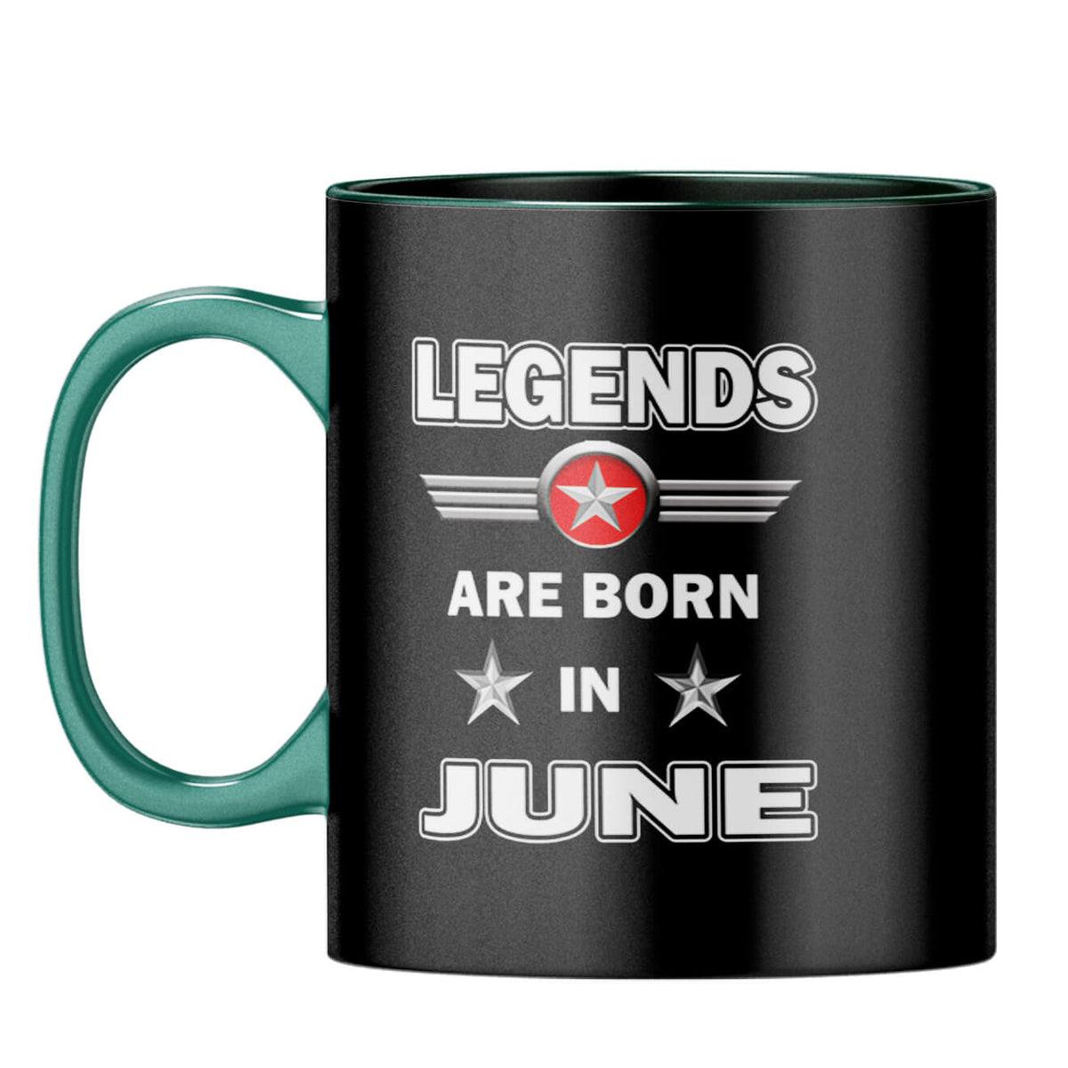 Legends June Coffee Mug Dark Green