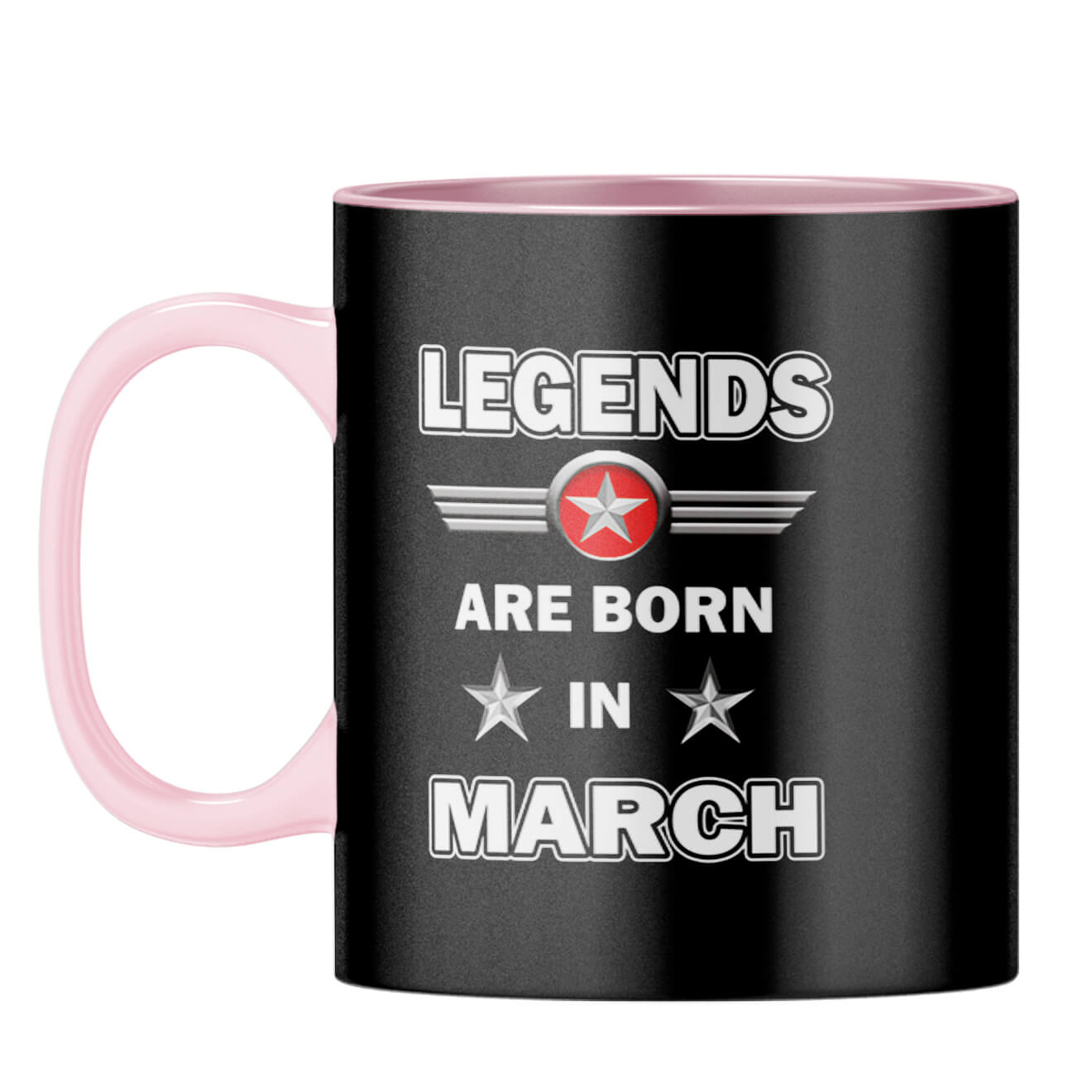 Legends March Coffee Mug Pink