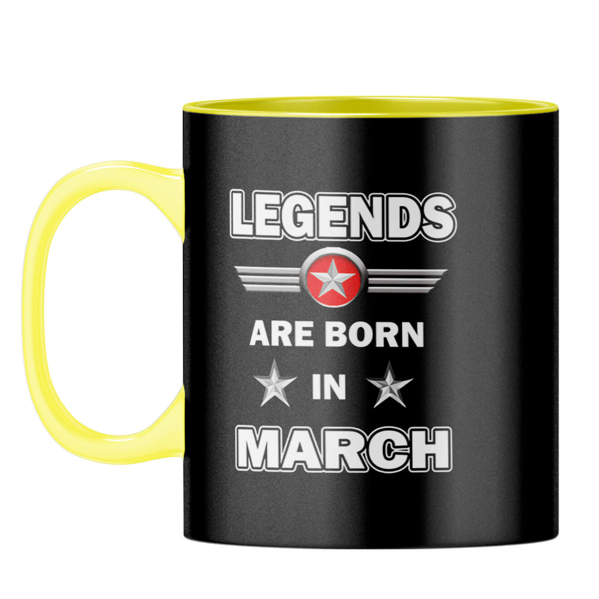 Legends March Coffee Mug Yellow