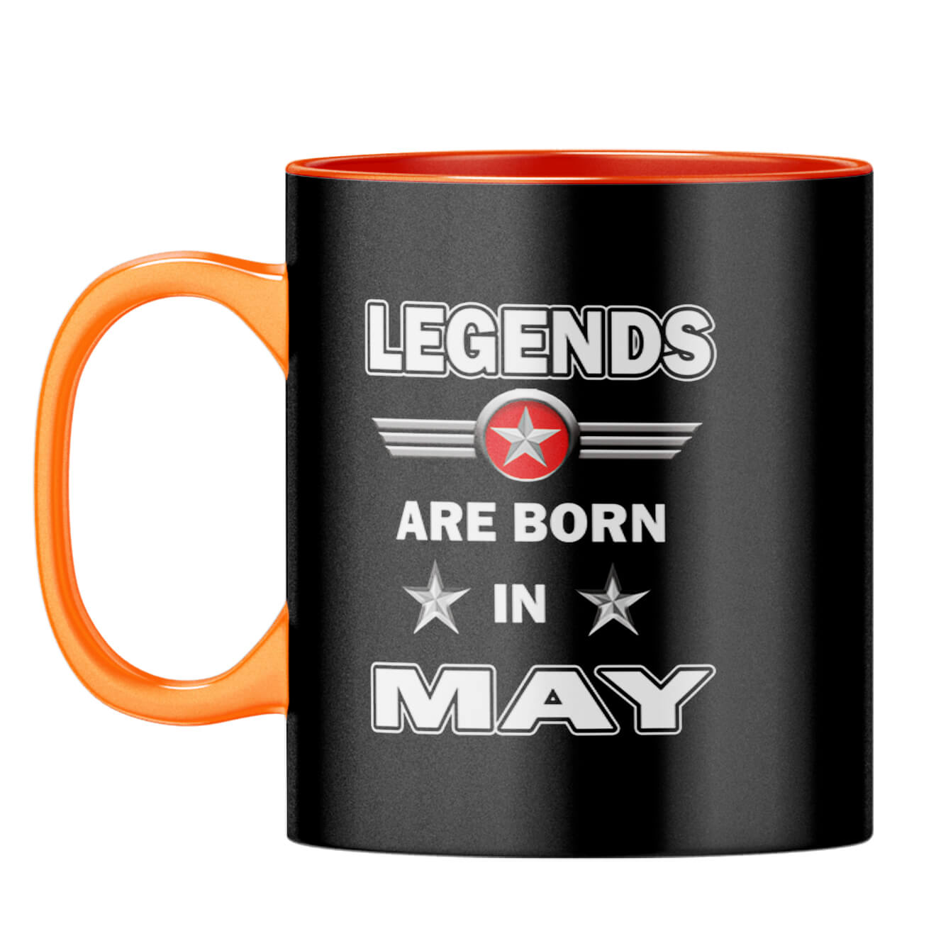 Legends May Coffee Mug Orange